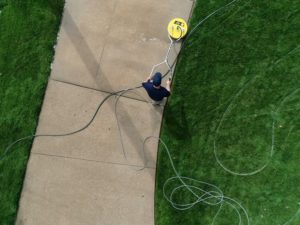 Cleaning Concrete Driveway