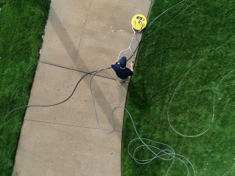 Concrete Power Washing